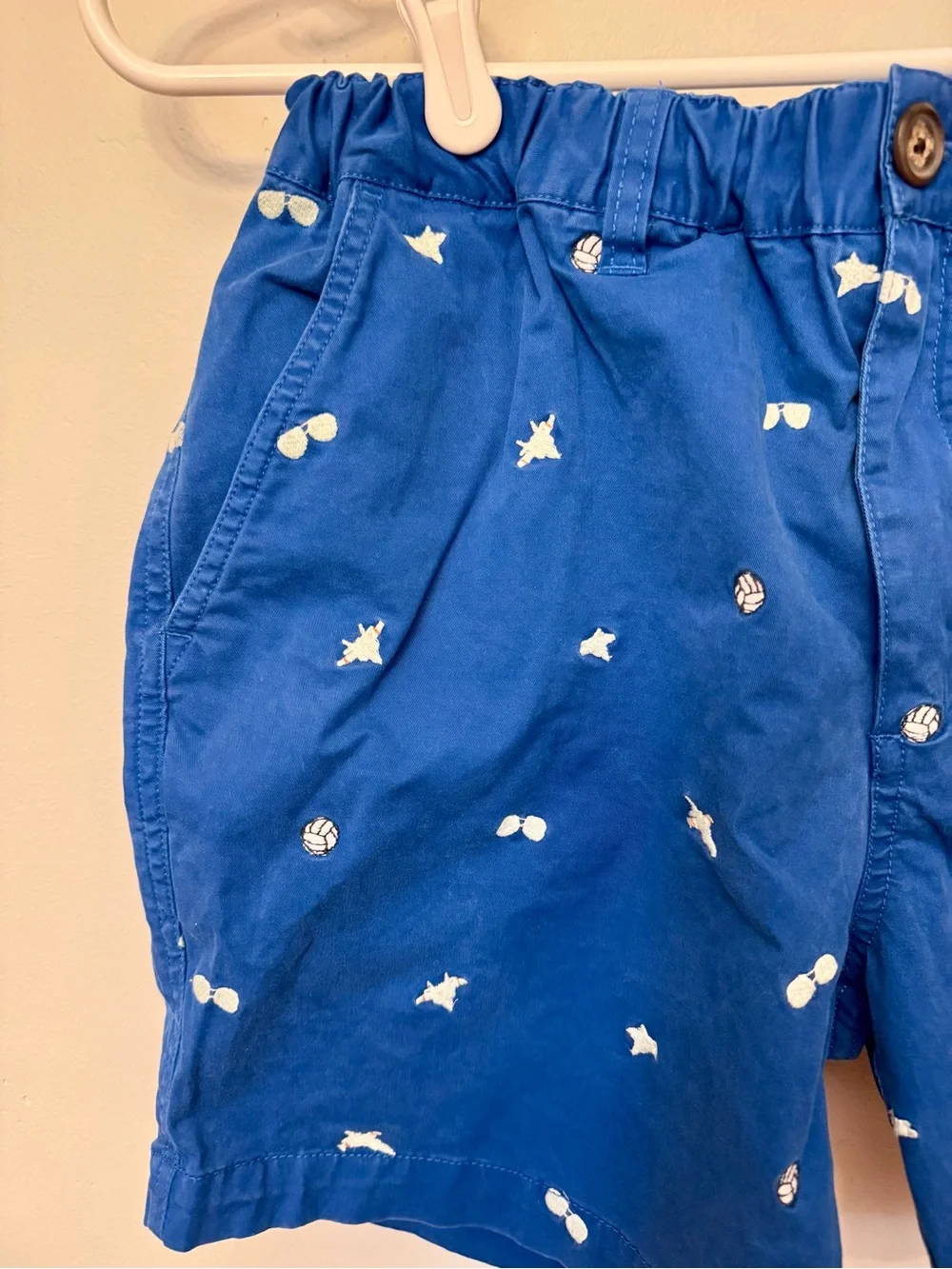 Chubbies Originals Men’s Royal Blue Shorts with stitched design size medium